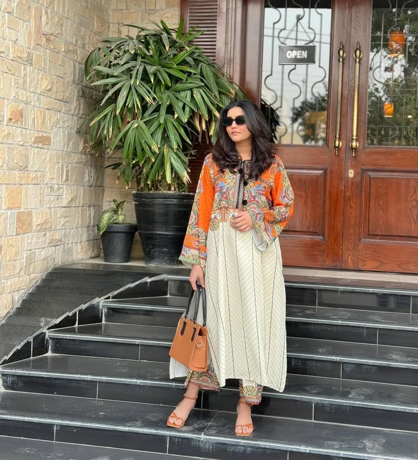HIRA CO-ORD DIGITAL PRINTED 2PC